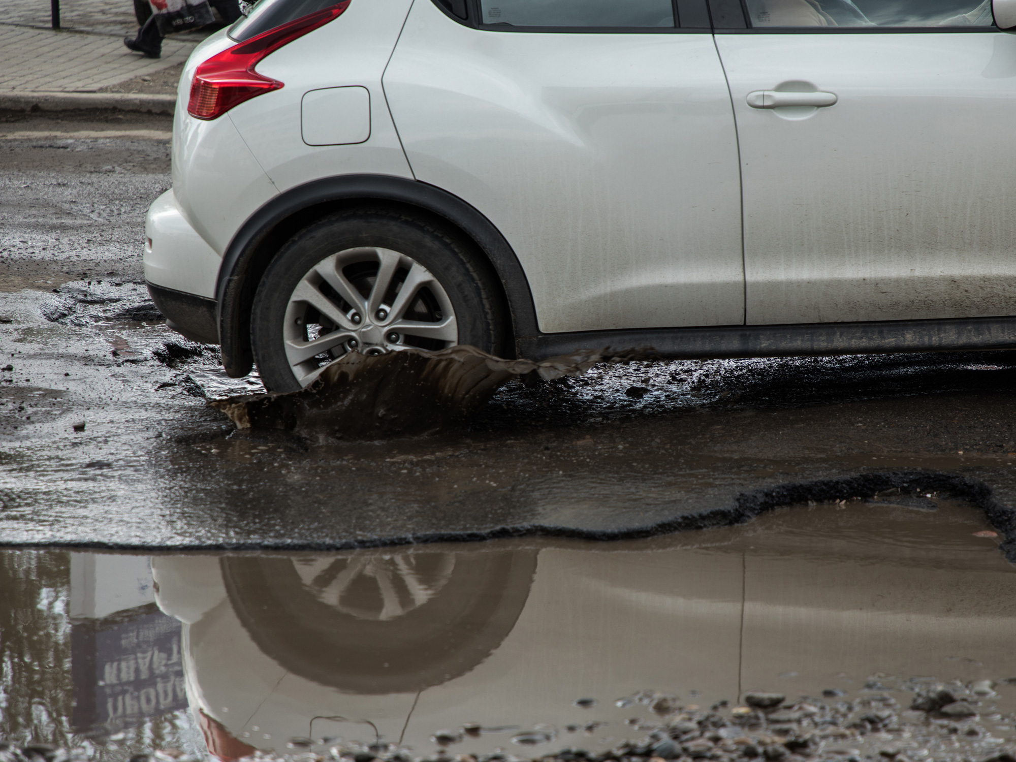 RAC Reports Surge in Pothole-Related Breakdowns in 2023